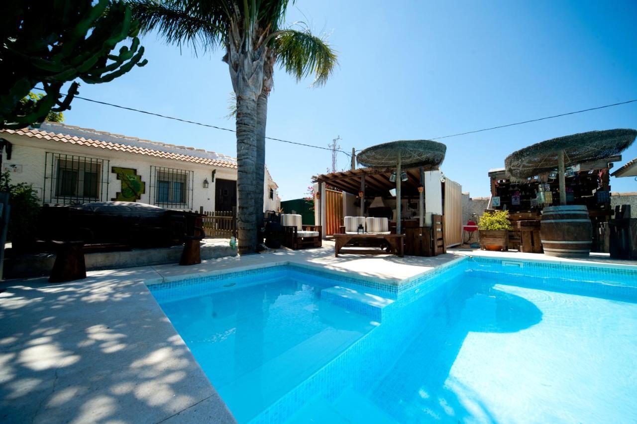 Cortijo Flamingos Apartment ชิกลานา เด ลา ฟรอนเตรา ภายนอก รูปภาพ