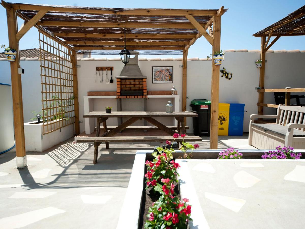 Cortijo Flamingos Apartment ชิกลานา เด ลา ฟรอนเตรา ภายนอก รูปภาพ
