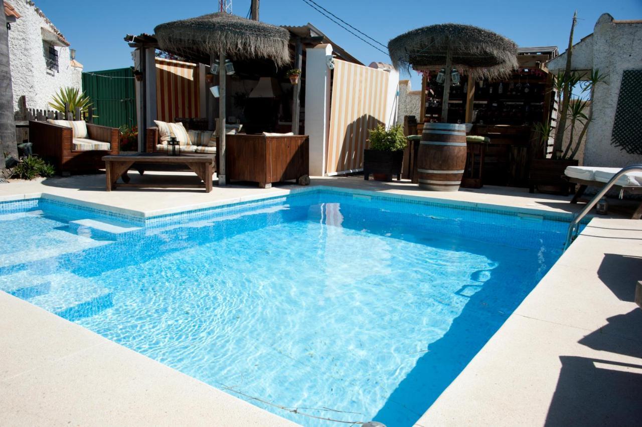 Cortijo Flamingos Apartment ชิกลานา เด ลา ฟรอนเตรา ภายนอก รูปภาพ